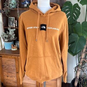 The North Face Men's Tan Camel Hoodie M